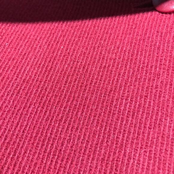 Pendleton virgin and lambs wool blend red button up coat womens 14 warm thick - Picture 9 of 11